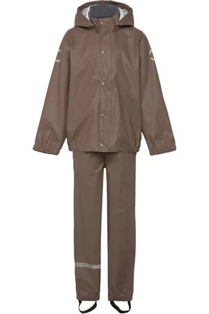 Mikk-Line Pu Rain No Susp. Recycled Brown