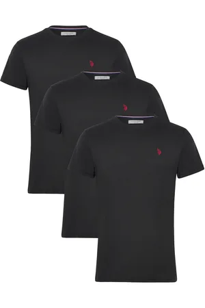 U.S. Polo Assn. Uspa T-Shirt Arjun 3-Pack Black