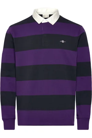 GANT Reg Shield Barstripe Heavy Rugger Purple
