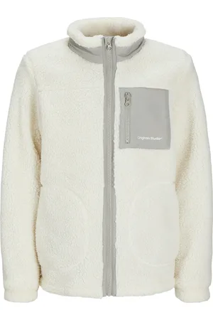 JACK & JONES Jorvesterbro Teddy Jacket Aw24 Jnr White Jack & J S