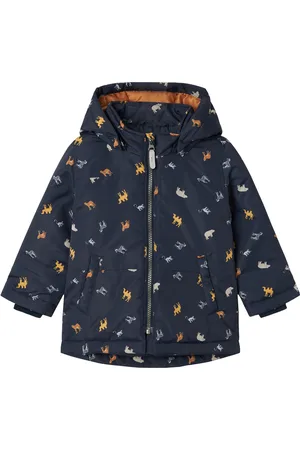 NAME IT Nmmmax Jacket Aop Noos Navy