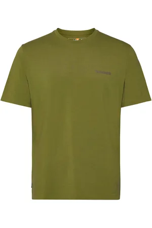 Timberland Polartec Quick-Dry Short Sleeve Tee Khaki