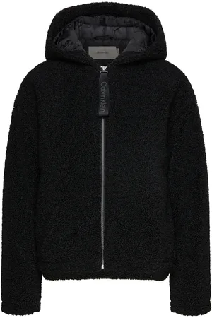 Calvin Klein Sherpa Jacket Black
