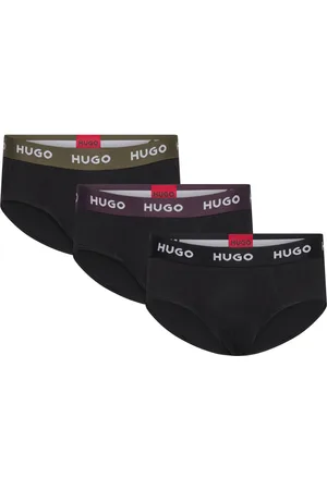 HUGO BOSS Hipbrief Tripletpack Black