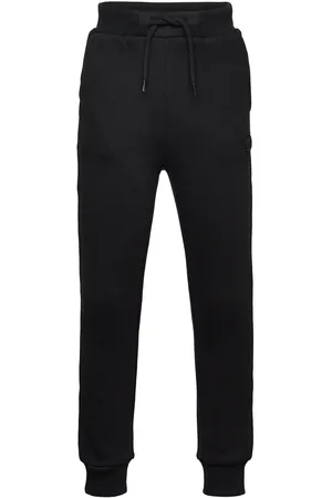 Knowledge Cotton Apparal Badge Jog Pant - Gots/Vegan Black