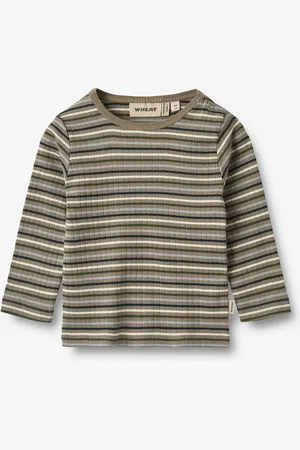 WHEAT T-Shirt L/S Stig Khaki