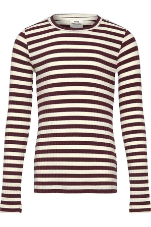 Mads Norgaard 5X5 Classic Stripe Talika Top Burgundy