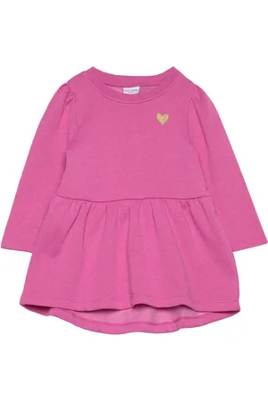 NAME IT Nmfvima Ls Swe Dress Bru Pink