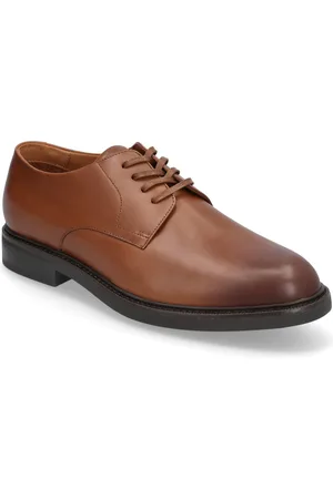 Ralph Lauren Dress Calf-Asher Derby-Ds-Dby Brown