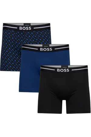 HUGO BOSS Boxerbr 3P Bold Des Black