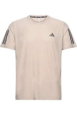 adidas Own The Run T-Shirt Beige