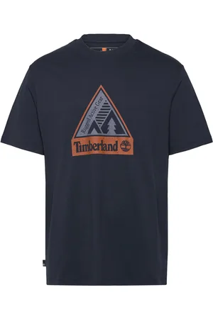 Timberland Outdoor Inspired Front Graphic Tee Navy