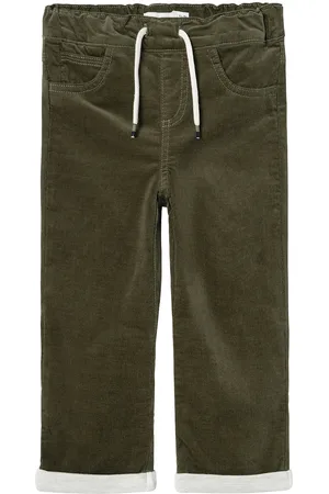 NAME IT Nmmben Regular Cord Wl Pant 5805-Yt O Khaki