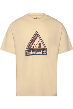 Timberland Outdoor Inspired Front Graphic Tee Beige