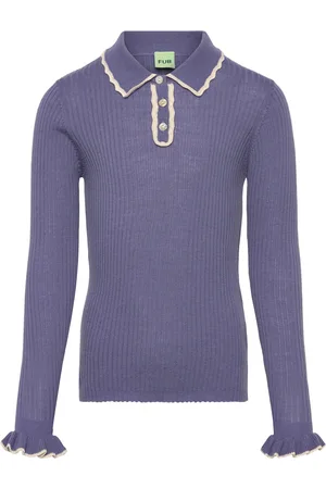 FUB Rib Polo Purple