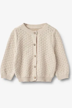 WHEAT Knit Cardigan Magnella Beige