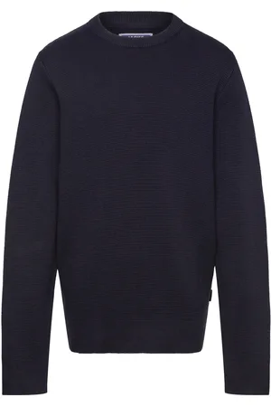 JACK & JONES Jprblamilano Stitch Knit Crew Neck Jnr Navy Jack & J S