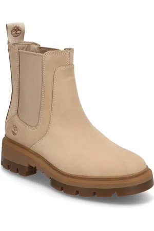 Timberland Cortina Valley Mid Chelsea Boot Cream