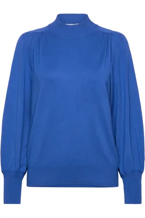 Minus Msilma Mock Neck Pullover Blue