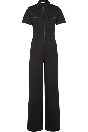 MANGO Long Chest-Pocket Jumpsuit