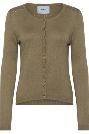 Minus New Laura Cardigan Khaki