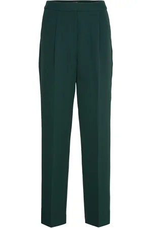 Scotch&Soda Robyn Relaxed Poly Crepe Pant Green