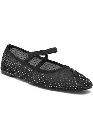 Bianco Fall Rhinest Bow Ballerina #M