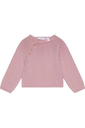 MANGO Buttons Detail Knit Sweater