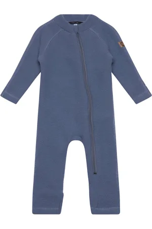 Mikk-Line Wool Baby Suit Blue