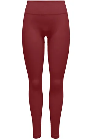 ONLY Onpfrion-Free Hw Seam Tights Burgundy