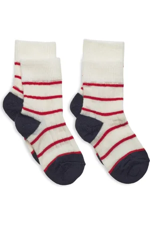 FUB 2-Pack Thin Striped Socks Patterned