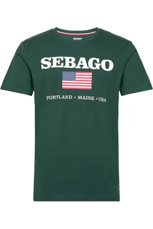 SEBAGO Sam Printed Tee Green