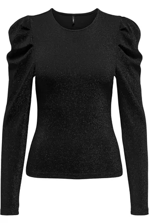ONLY Onlrich L/S Glitter Puff Top Jrs