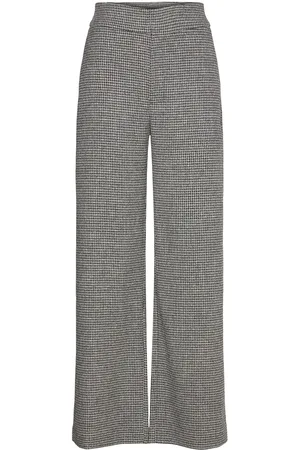 Lindex Trouser Lykke Check Grey