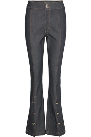 Filippa K 90S Stretch Button Front Jeans Navy