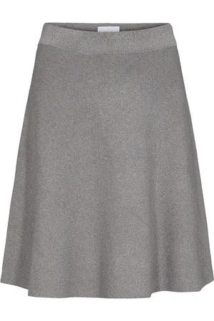 Numph Nulillypilly Skirt Grey