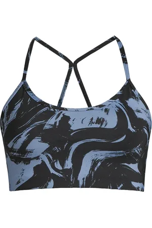 Casall Sleek Strappy Sports Bra Blue