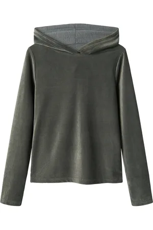 NAME IT Nkforinge Ls Slim Vel Top Wh Silver