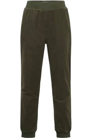 Lindex Trousers Cord Lined Green