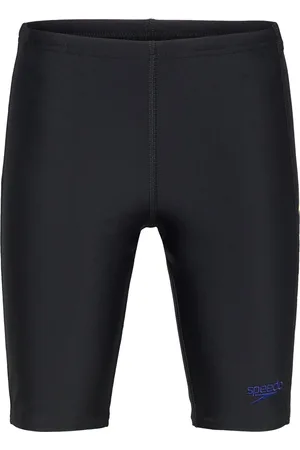 Speedo Boys Plastisol Placement Jammer Black