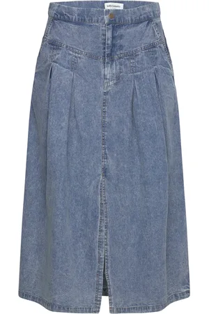 Lollys Laundry Isall Midi Skirt Blue