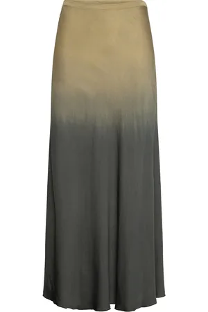 Rabens Saloner Flow Bias Skirt - Lucill Khaki Rabens Sal R