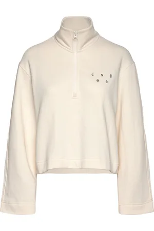 Casall Comfy Half Zip Sweater Beige