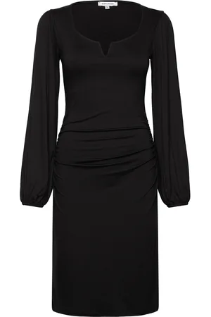 BUBBLEROOM Rudina Puff Sleeve Short Dress