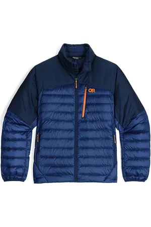 Outdoor Research M Helium Down Jacket Blue