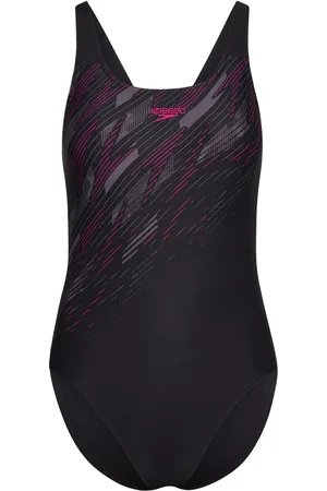Speedo Womens Hyperboom Placement Muscleback Black