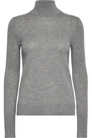 Mos Mosh Relena Highneck Knit Grey