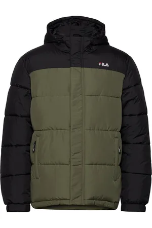 Fila Bawinkel Blocked Padded Jacket Khaki