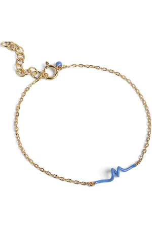 Enamel Twist Bracelet Gold