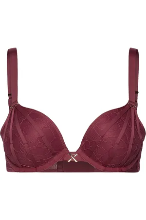 CHANTELLE X Xquisite Extra Push-Up Bra Burgundy